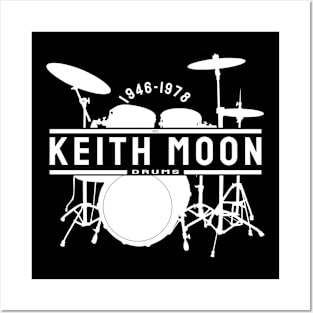 Keith Moon 1946 1978 Music D22 Posters and Art